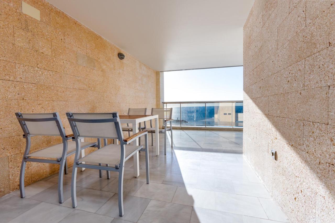 1St Line Mascarat Beach - Solarium Terrace & Pool Altea Exterior foto